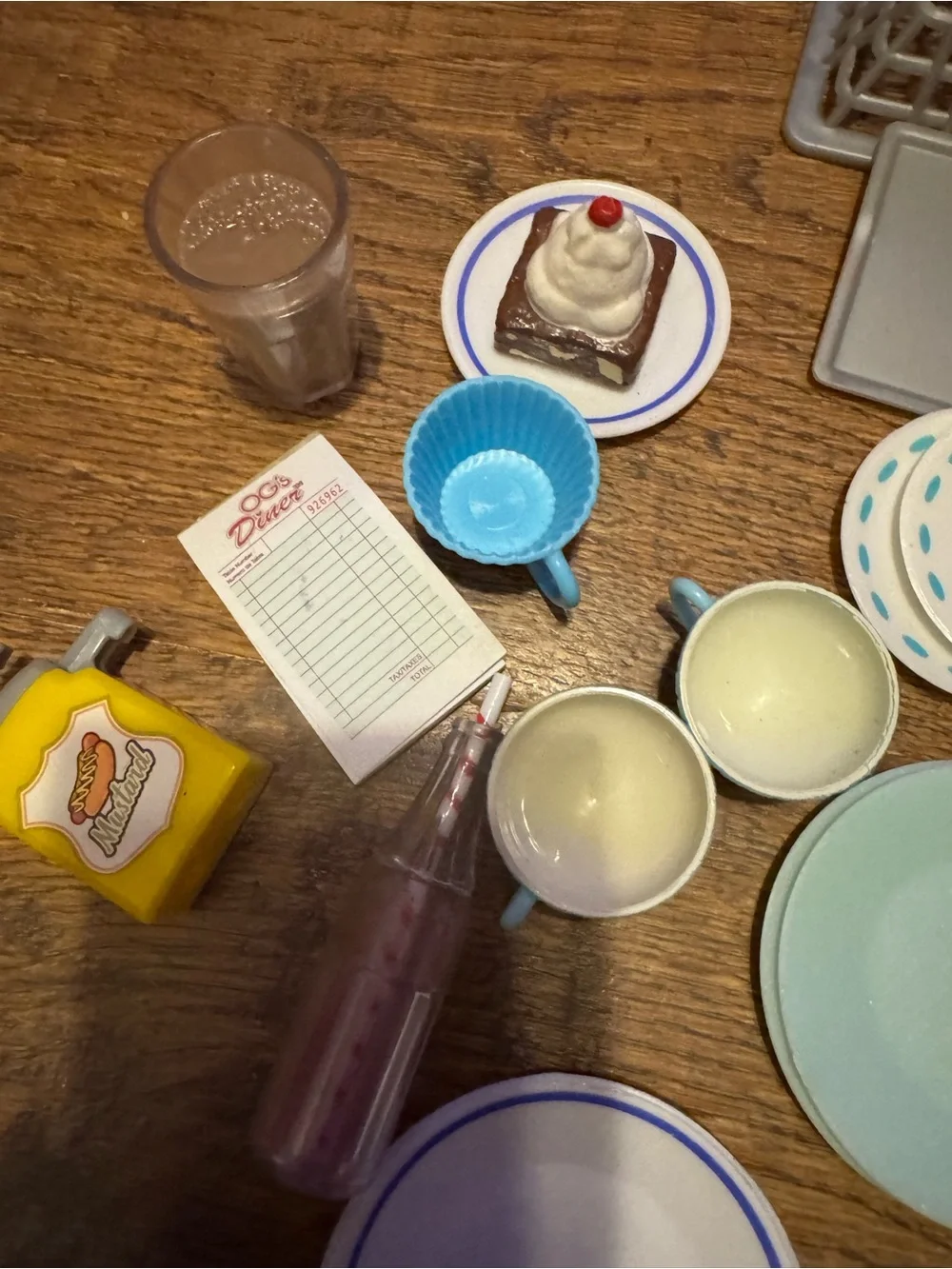Our Generation OG Diner replacement pieces cake, pie, coffee, dishes, etc.